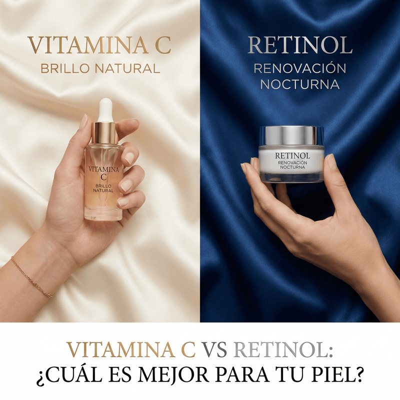Vitamina C vs Retinol: ¿Cuál es mejor para tu piel? - Dermolux Cosmetics