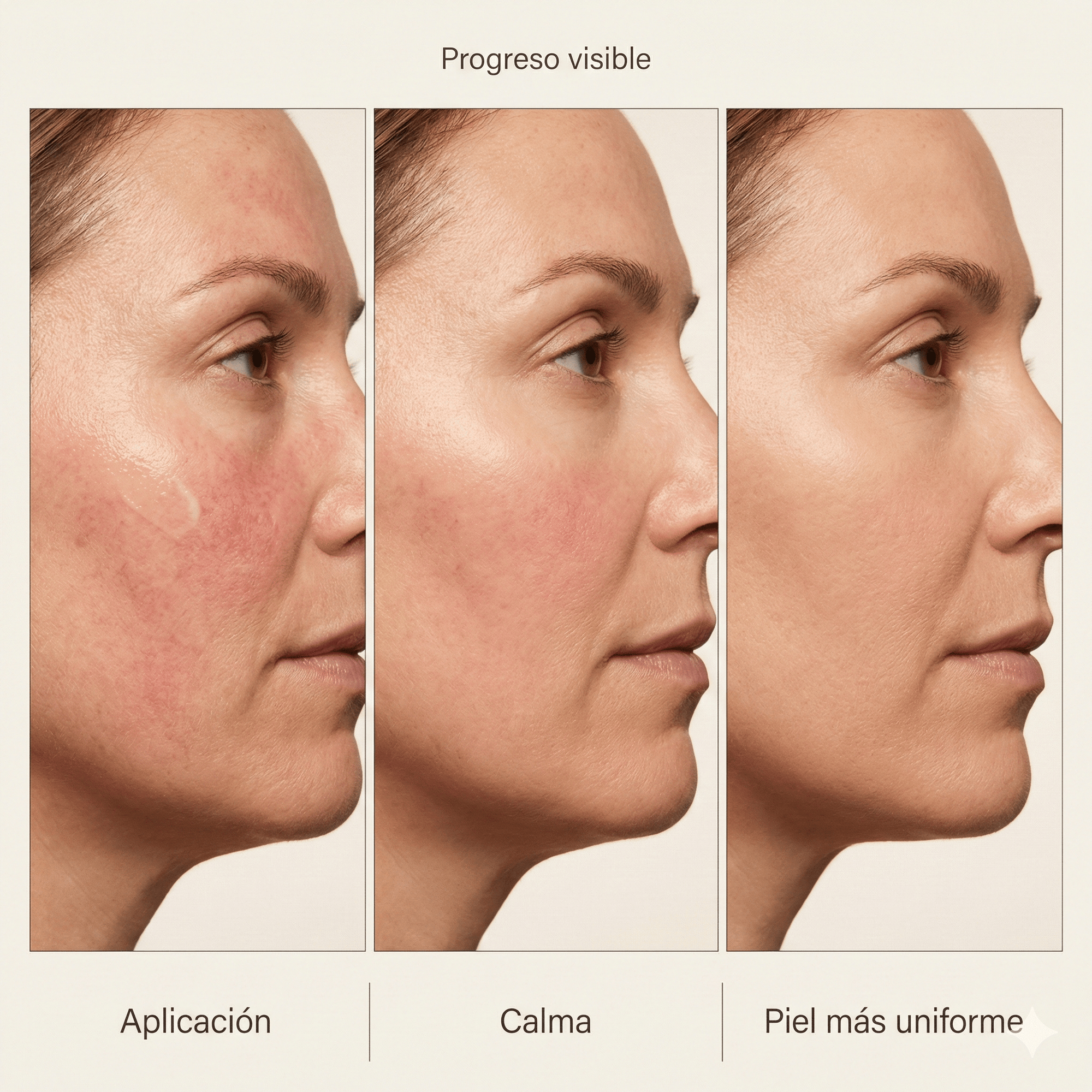 Crema para Rosacea, Cuperosis y Pieles Enrojecidas - Dermolux Cosmetics
