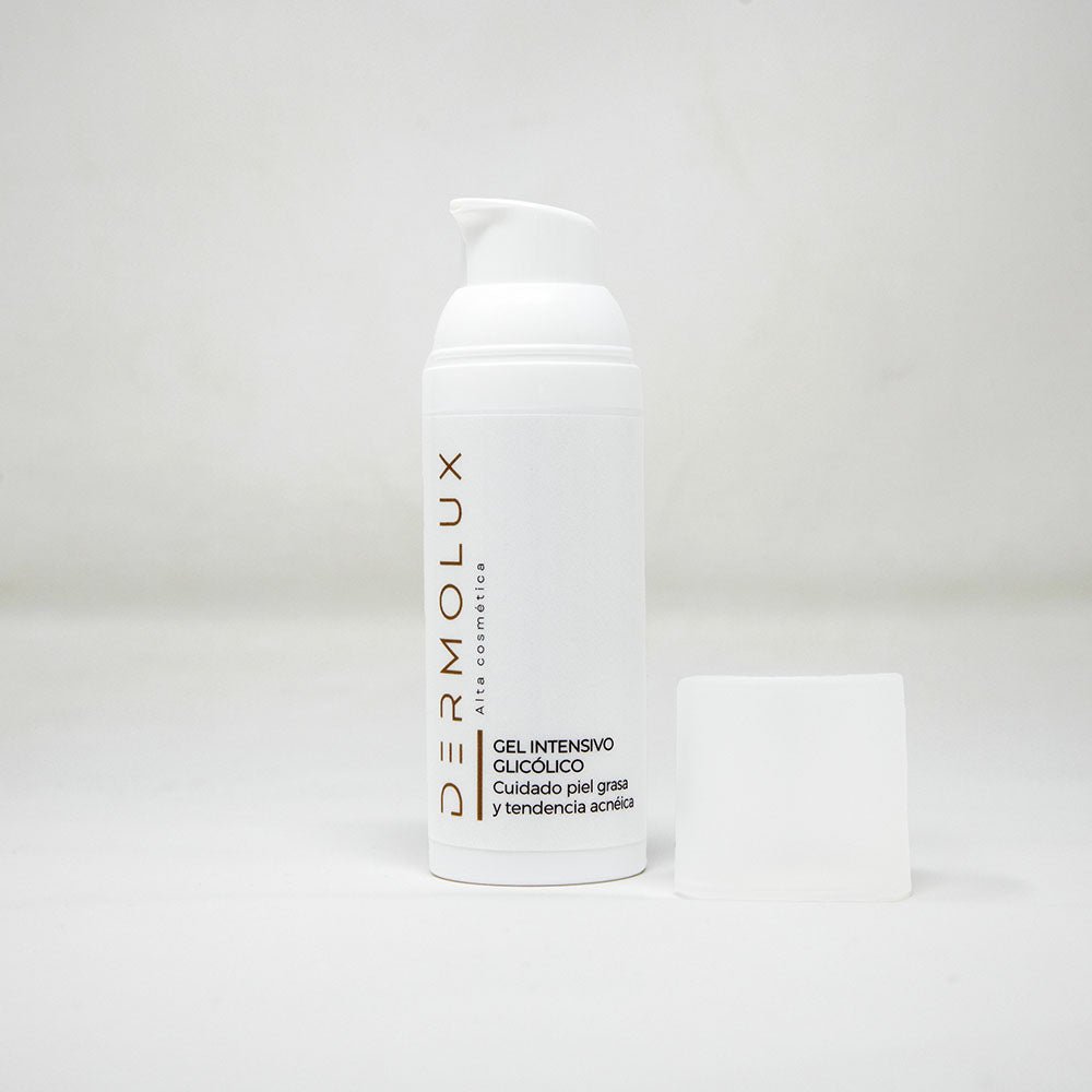 Gel Cuidado Intensivo Glicólico para piel acnéica y grasa - Dermolux Cosmetics