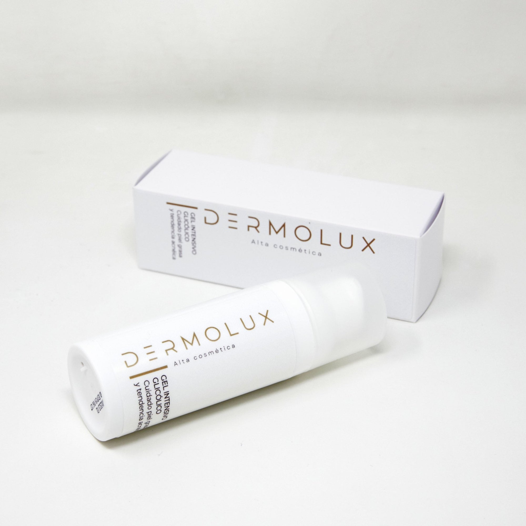 Gel Cuidado Intensivo Glicólico para piel acnéica y grasa - Dermolux Cosmetics