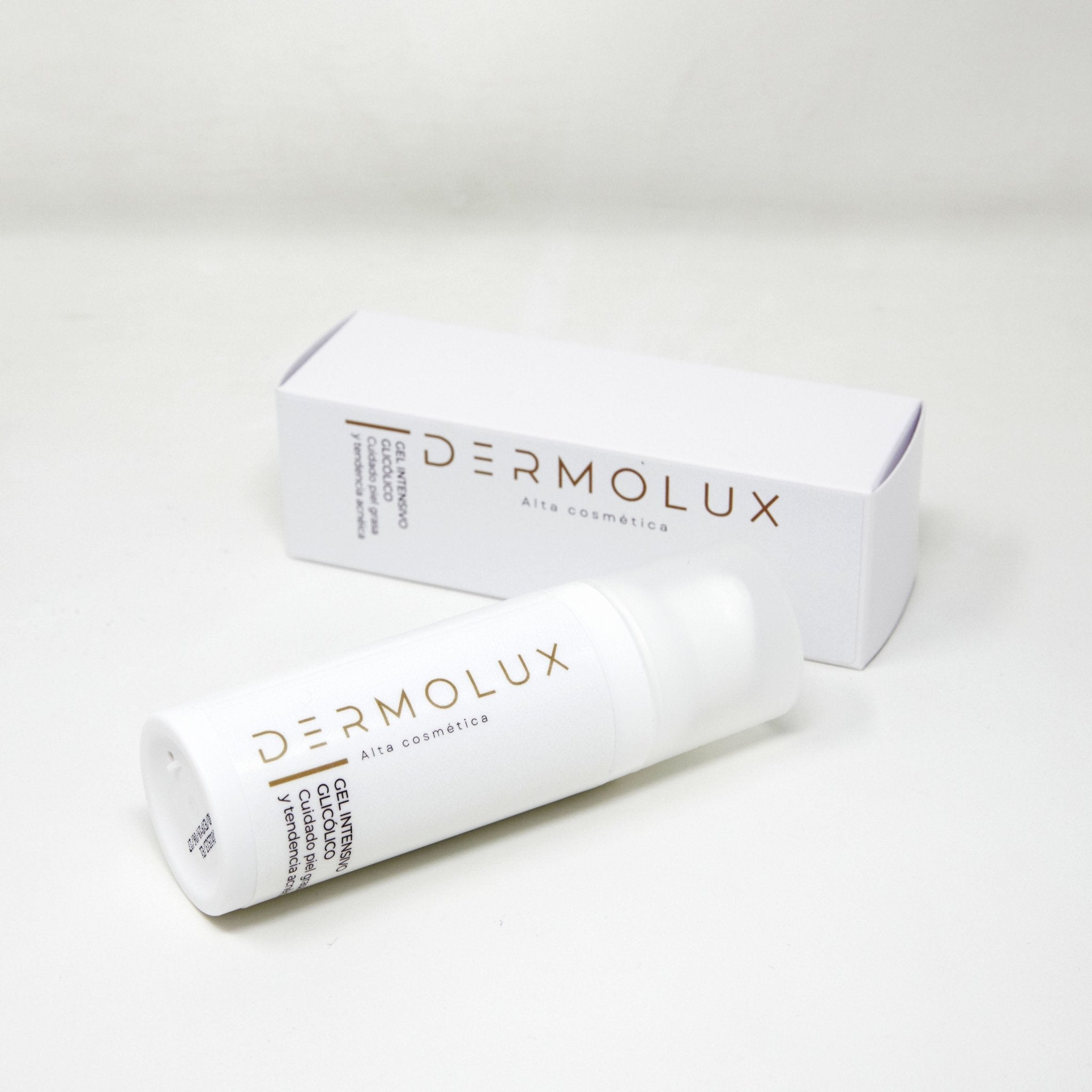 Gel Cuidado Intensivo Glicólico para piel acnéica y grasa - Dermolux Cosmetics