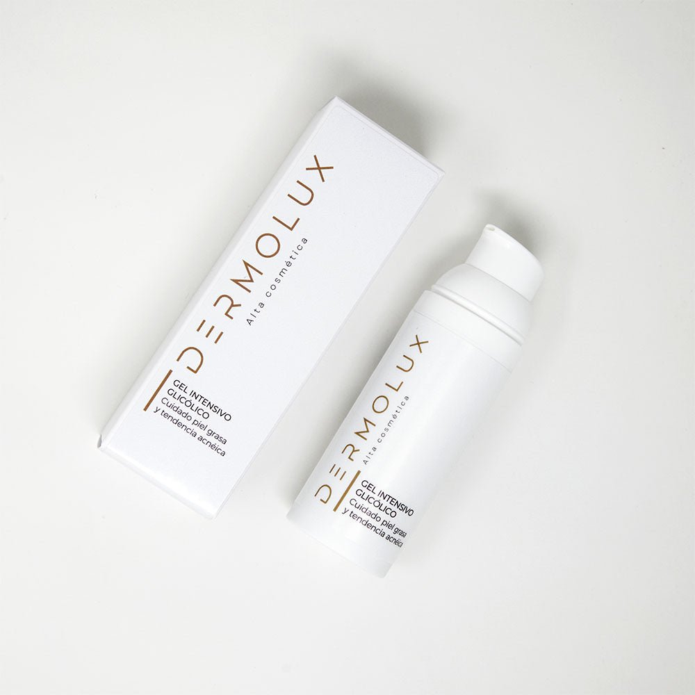 Gel Cuidado Intensivo Glicólico para piel acnéica y grasa - Dermolux Cosmetics