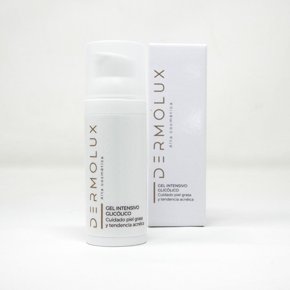Gel Cuidado Intensivo Glicólico para piel acnéica y grasa - Dermolux Cosmetics