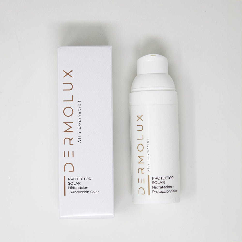 Protector Solar Facial 30+ con ácido hialurónico - Dermolux Cosmetics