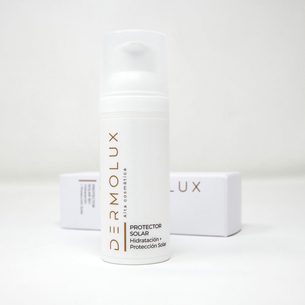 Protector Solar Facial 30+ con ácido hialurónico - Dermolux Cosmetics
