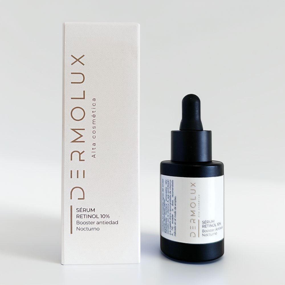 Sérum Reparador Retinol 10% Booster Antiedad - Dermolux Cosmetics